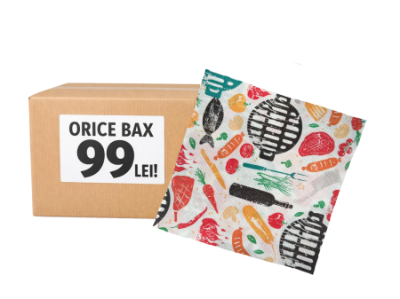 Orice bax - 99 lei  / Servetele festive - Bax Servetele de masa festive, SoftPoint - Grill Party / 40x40 cm / 1100 buc
