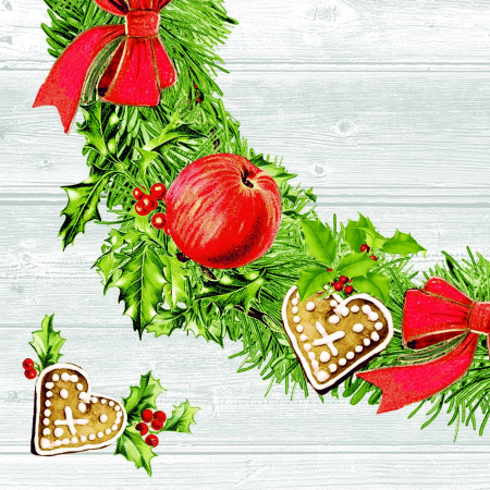 DECOR IARNA - Servetele de masa festive Linclass - Advent / 40 x 40 cm / 50 buc