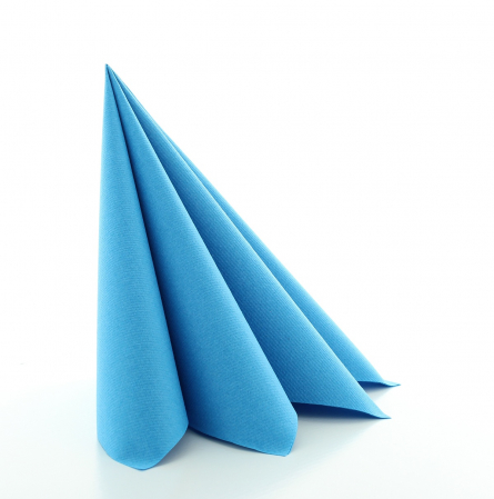 Servetele festive - TEMATICA MARINA - PESCARESTI - Servetele de masa festive Linclass - Aqua Blue / 40 x 40 cm / 50 buc
