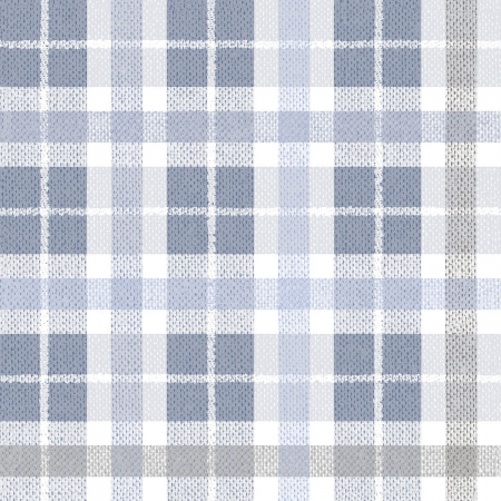 Servetele festive - TEMATICA MARINA - PESCARESTI - Servetele festive Linclass - Fred (carouri albastru inchis) / 40 x 40 cm / 50 buc