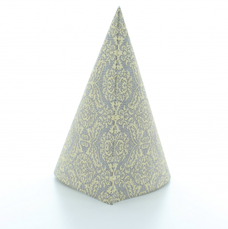 Servetele de masa festive Linclass - Kiyan (negru-auriu) / 40 x 40 cm / 50 buc [3]