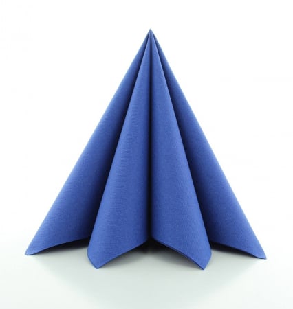 Servetele de masa FESTIVE - Servetele de masa festive Linclass - Royal Blue (albastru inchis) / 40 x 40 cm / 50 buc