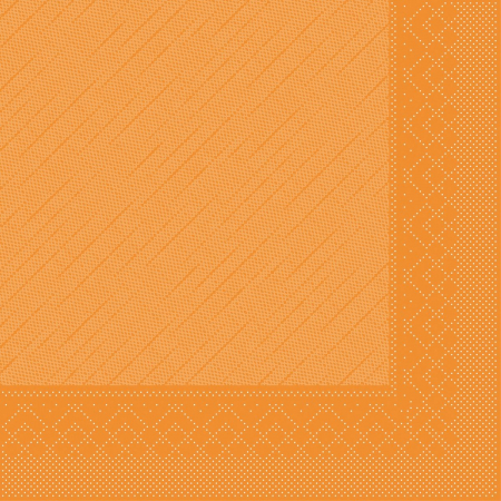 TOTUL SUB 30 Lei - LICHIDARI STOC - Servetele de masa festive Tissue Deluxe - Curry (Portocaliu) / 40 x 40 cm / 50 buc