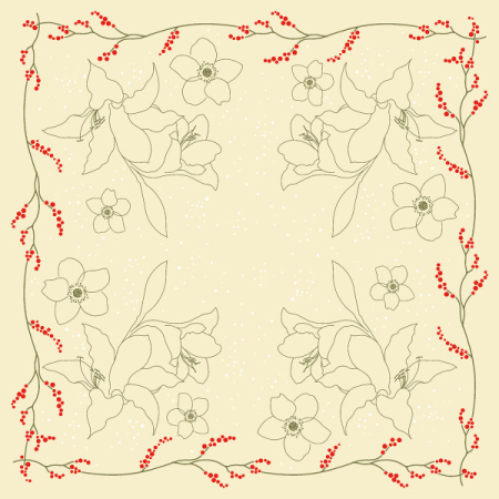 Fete de masa pentru Craciun - La comanda - 
Fata de masa de Craciun Linclass - Fidelia / 80 × 80 cm / 20 buc