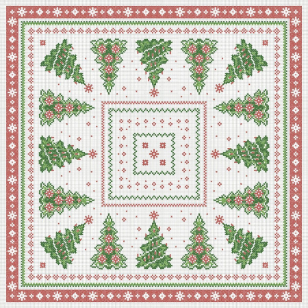 Fete de masa pentru Craciun - La comanda - 
Fata de masa de Craciun Linclass - Gina / 80 × 80 cm / 20 buc