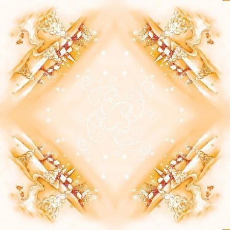 Fete de masa pentru Craciun - La comanda - 
Fata de masa de Craciun Linclass - Silence / 80 × 80 cm / 20 buc