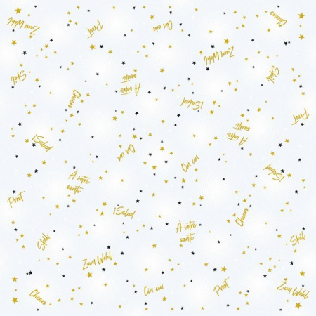 Fete de masa pentru Craciun - La comanda - Fata de masa de Craciun Linclass - Cheers / 80 × 80 cm / 20 buc