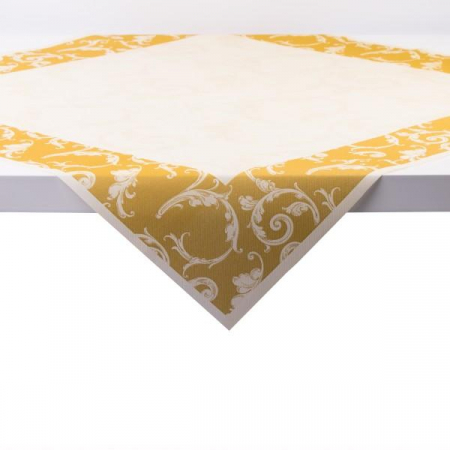 FETE DE MASA - Fata de masa - Linclass Romantic (crem-auriu) / 80 x 80 cm / 1 buc