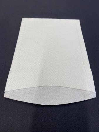 Manusi plate de unica folosinta din Airlaid, albe / 16 x 22 cm / 50 buc [1]
