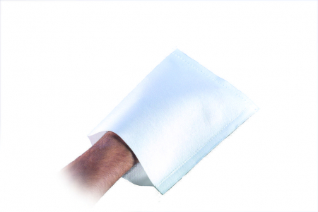 SPA & WELLNESS - Manusi plate de unica folosinta din Airlaid, albe / 16 x 22 cm / 50 buc