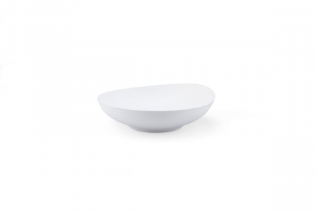 VESELA PREMIUM UNICA FOLOSINTA - Mini-farfurii adanci biodegradabile din pulpa de trestie de zahar, 179 x h56 mm, 20 buc
