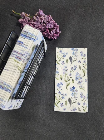 SEMI PALET Servetele de masa 3 straturi, Tissue - Spring Harmony , 33 x 33 cm, pliate 1/8, 7000 bucati [1]