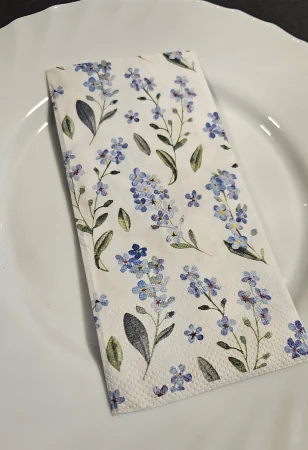 SEMI PALET Servetele de masa 3 straturi, Tissue - Spring Harmony , 33 x 33 cm, pliate 1/8, 7000 bucati [2]