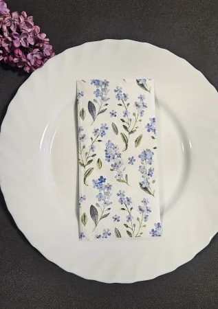 CUMPARA LA PALET - SEMI PALET Servetele de masa 3 straturi, Tissue - Spring Harmony , 33 x 33 cm, pliate 1/8, 7000 bucati