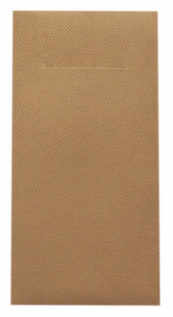 Servetele cu BUZUNAR pentru tacamuri - Linclass Bronze (Bronz) / 40 x 40 cm / 75 buc [1]