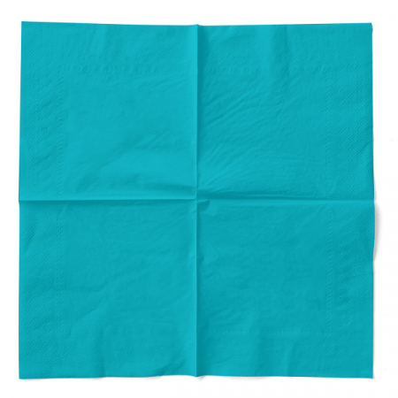 Servetele de masa 3 straturi, Tissue - Aquablue / 33 x 33 cm / 20 buc [2]