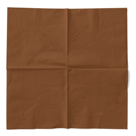 Servetele de masa 3 straturi, Tissue - Bronz / 40 x 40 cm / 100 buc [1]
