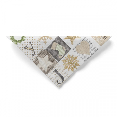 Servetele de masa de Craciun, 3 straturi, Tissue - Candy / 40 x 40 cm / 100 buc [3]