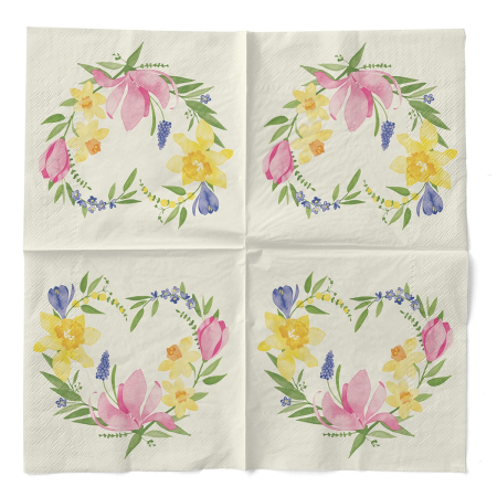 Servetele de masa, 3 straturi, Tissue - Laura / 33 x 33 cm / 100 buc [2]