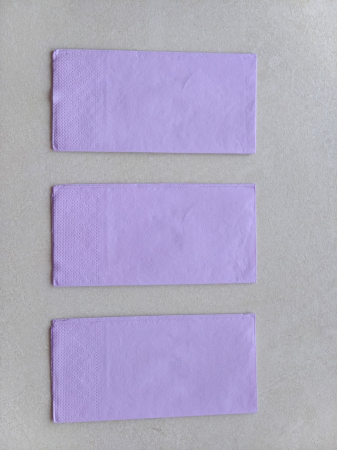 Servetele de masa 3 straturi, Tissue - LILA, 33 x 33 cm, pliate 1/8, 20 buc [1]