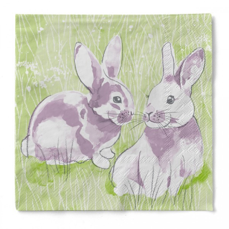Servetele de masa, 3 straturi, IMPRIMEU - Servetele de masa 3 straturi, Tissue - Lilly & Lenni / 24 x 24 cm / 150 buc