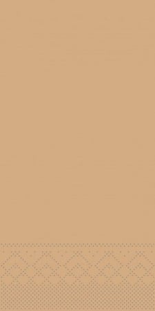 CULOAREA ANULUI 2025 - Servetele de masa 3 straturi Tissue - Sand (Cappuccino), 33 x 33 cm, pliate 1/8, 100 buc