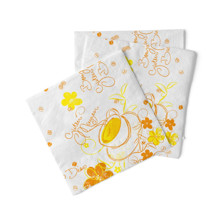 Servetele de masa, 3 straturi, Tissue - Sonny / 33 x 33 cm / 100 buc [1]