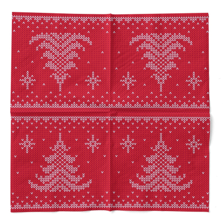 Servetele de masa, 3 straturi, Tissue - Ted / 33 x 33 cm / 100 buc [2]