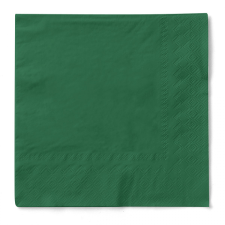 Servetele de masa 3 straturi, Tissue - Verzi / 24 x 24 cm / 150 buc