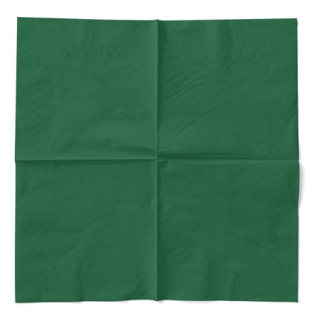 Servetele de masa 3 straturi, Tissue - Verzi / 24 x 24 cm / 150 buc [2]