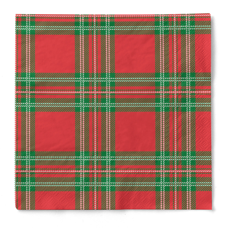 Servetele de masa de Craciun, 3 straturi, Tissue - Charles / 40 x 40 cm / 100 buc [1]