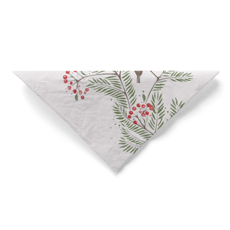 Servetele de masa de Craciun, 3 straturi, Tissue - Jesse / 40 x 40 cm / 100 buc [4]