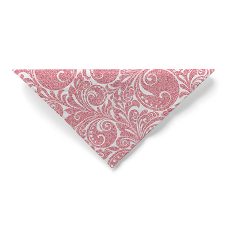 Servetele de masa de Craciun, 3 straturi, Tissue - Jordan weiss-bordeaux / white-bordeaux / 33 x 33 cm / 100 buc [3]