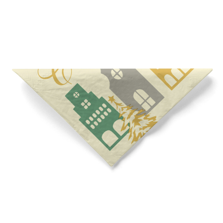 Servetele de masa de Craciun, 3 straturi, Tissue - Julika / 33 x 33 cm / 100 buc [4]