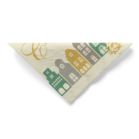 Servetele de masa de Craciun, 3 straturi, Tissue - Julika / 40 x 40 cm / 100 buc [4]