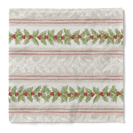 Servetele de masa de Craciun, 3 straturi, Tissue - Magda / 40 x 40 cm / 100 buc [1]