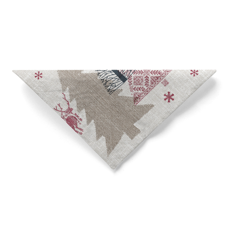 Servetele de masa de Craciun, 3 straturi, Tissue - Rudi / 33 x 33 cm / 100 buc [3]