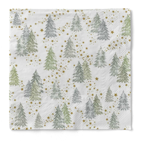 Servetele de masa de Craciun, 3 straturi, Tissue - Tommy / 33 x 33 cm / 100 buc [1]