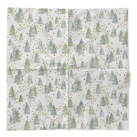 Servetele de masa de Craciun, 3 straturi, Tissue - Tommy / 33 x 33 cm / 100 buc [2]