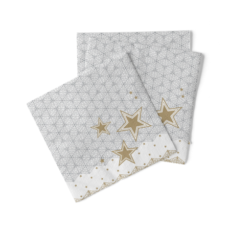 Servetele tissue 33 x 33 pentru Craciun - La comanda - Servetele de masa de Craciun, 3 straturi, Tissue - Vivien / 33 x 33 cm / 100 buc