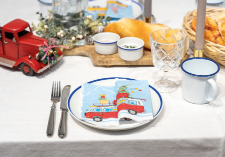 Servetele de masa de Craciun, 3 straturi, Tissue - Winter Holidays / 33 x 33 cm / 100 buc [1]