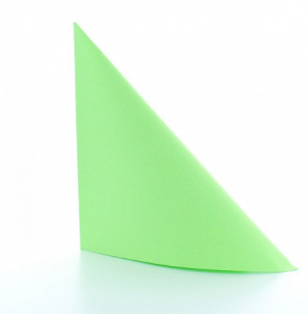 Servetele de masa festive Linclass - Apfelgrun (Culoarea marului verde)  / 40 x 40 cm / 50 buc [1]