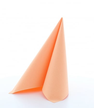 Servetele de masa festive Linclass - Apricot (portocaliu) / 40 x 40 cm / 25 buc [4]