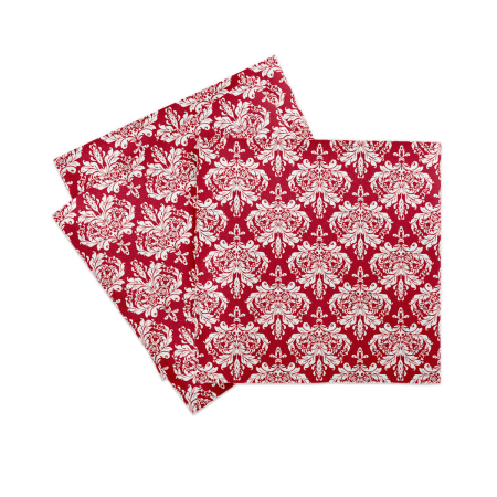 Servetele de masa festive Linclass pentru Revelion/Anul Nou Linclass - Casper bordeaux / 40 x 40 cm / 50 buc [4]