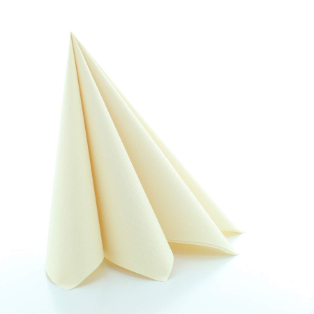 Servetele festive - ANIVERSARE SAU BOTEZ - Servetele de masa festive Linclass - Crem / 40 x 40 cm / 20 buc