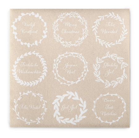 Servetele de masa festive Linclass pentru Revelion/Anul Nou Linclass - Duncan / 40 x 40 cm / 50 buc [2]