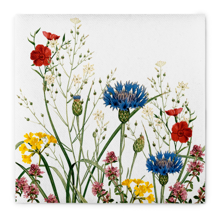 Servetele de masa festive Linclass Edith (Flori)/ 40 x 40 cm / 50 buc [5]