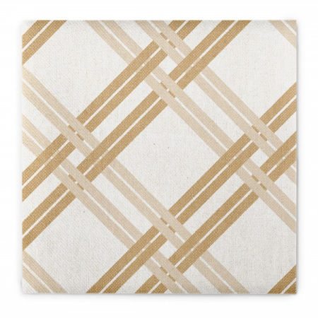 CULOAREA ANULUI 2025 - Servetele de masa festive Linclass - Fabio (Bej) / 40 x 40 cm / 50 buc
