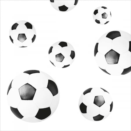 Servetele de masa festive Linclass - Fussball / 40 x 40 cm / 50 buc [2]