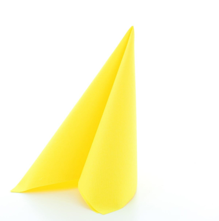 Servetele de masa festive Linclass - Galbene / 40 x 40 cm / 20 buc [3]